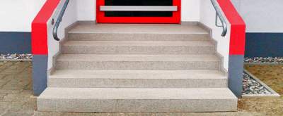 Treppensanierung mit Mineralit nachher