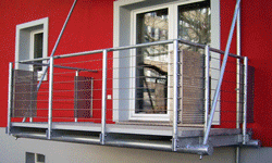Balkonplatten für Anstellbalkone